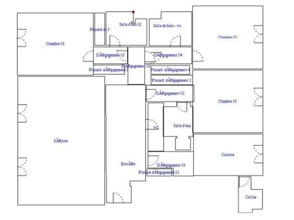 Appartement 5 pièces 143 m²