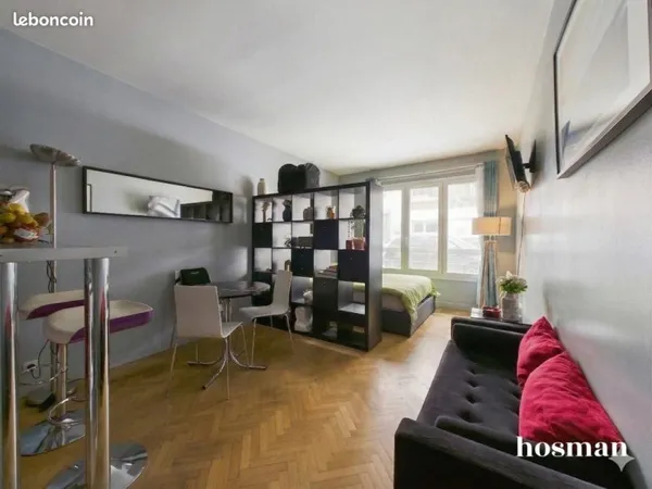 Studio 1 pièce 29 m²