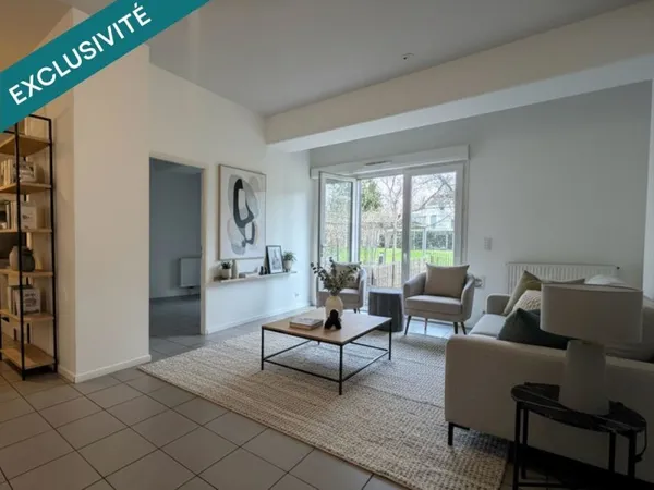 Appartement RDC + Terrasses + Jardin + Parking