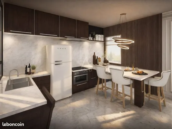 Appartement 2 pièces 58 m²