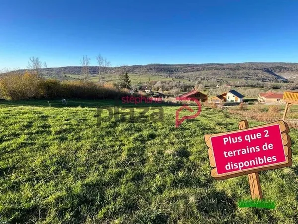 Terrain constructible 1019 m²