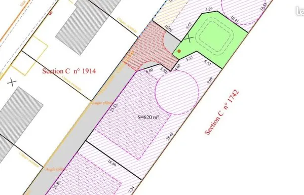 Terrain à bâtir 620 m² - Larnavey