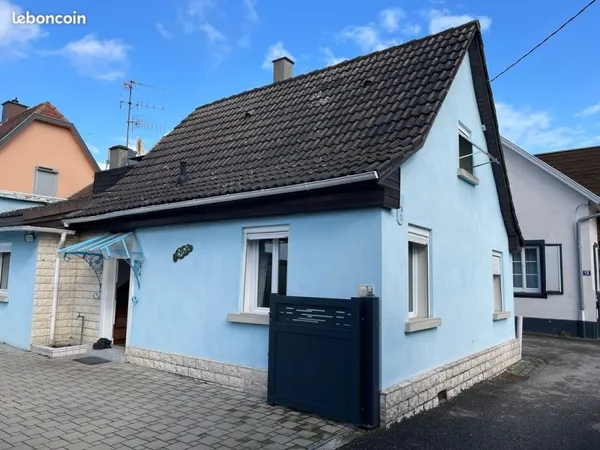 Maison 3 pièces 67 m2 et son terrain de 2,08 ares