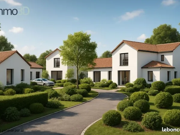 Terrain 938 m² GONDREVILLE