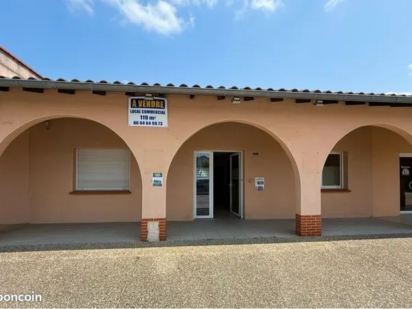 Local commercial 119m2 Montbeton