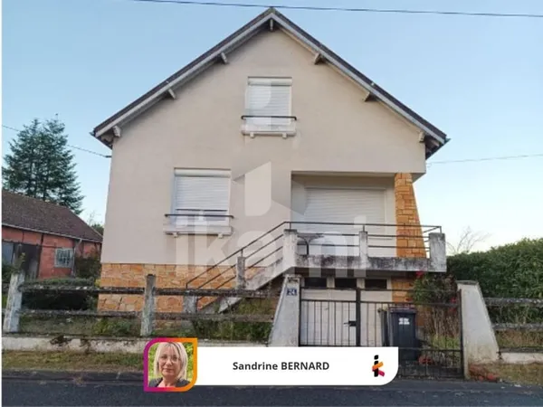 Maison 4 pièces de 95 m2 sur un terrain de 730 m2