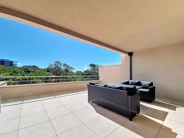 A VENDRE AGOSTA PLAGE SUPERBE T2 TERRASSE XXL