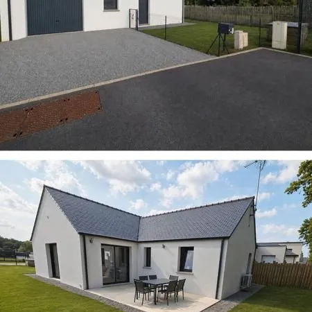 A louer maison de plein pied 3ch