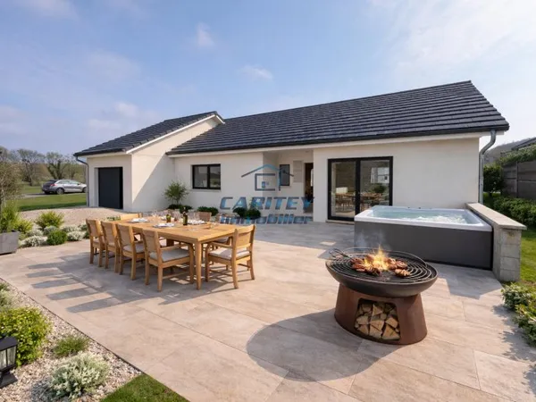 MAISON INDIVIDUELLE 105m2 SUR TERRAIN DE 387m2 AXE LURE-VILLERSEXEL-HERICOURT