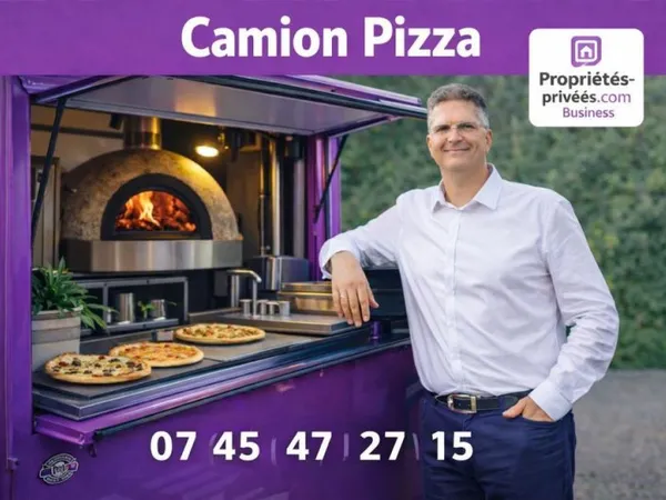 A VENDRE / Fonds de commerce / CAMION DE PIZZAS TRES RENTABLE / GRENOBLE
