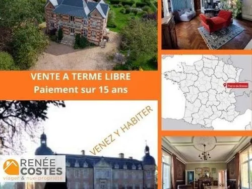 Vente à terme libre sur 180 mois - PIERRE DE BRESSE (71270)