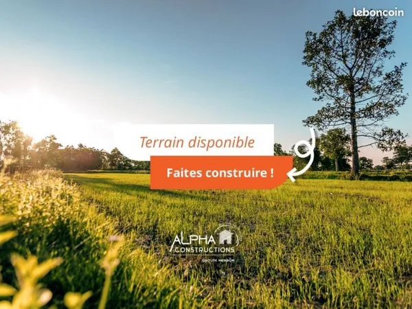 Terrain 430 m² Casseuil
