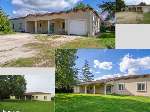 Villa de plain-pied à Fongrave ( 47 )