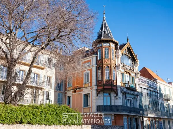 Cadre de vie insolite pour cet appartement en centre ville