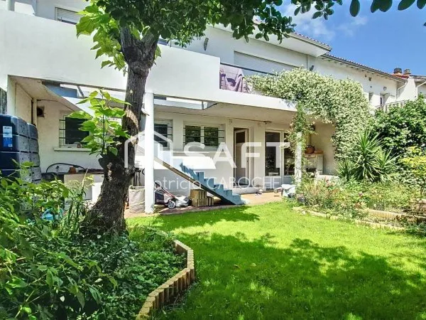 Maison T4 rénovée au calme, avec jardin et garage