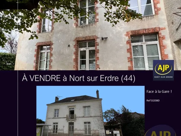 Maison de maître Hyper centre Nort sur Erdre