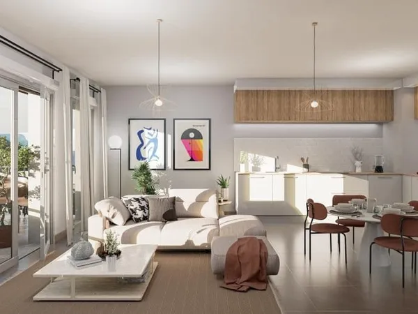 Appartement lumineux avec balcon et parking