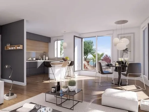 Appartement 1 pièce 36 m²