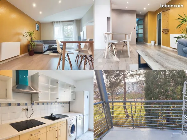 Colocation Beaulieu - T4 meublé 83m² - Proche Métro B & Universités