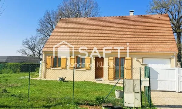 Pavillon, 82 m², 4 pièces avec garage et jardin