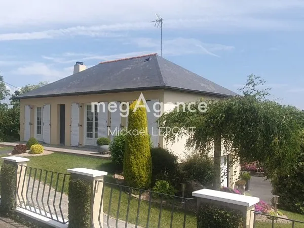 Maison de 115 m² avec terrain et piece d eau