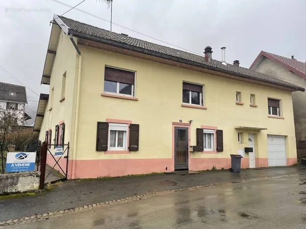 Bel immeuble de 165 M2 avec terrain en bordure de rivière