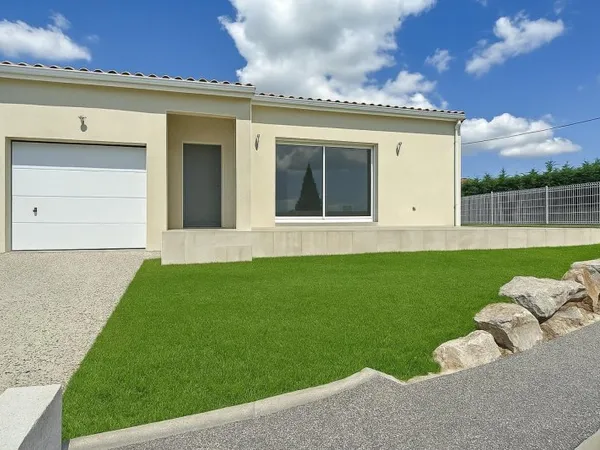 Belle maison neuve avec vue dégagée à Laurens