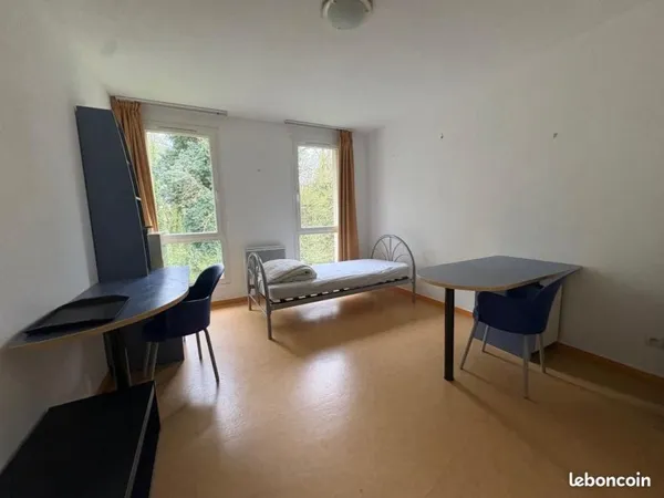 Studio 2 pièces 18 m²