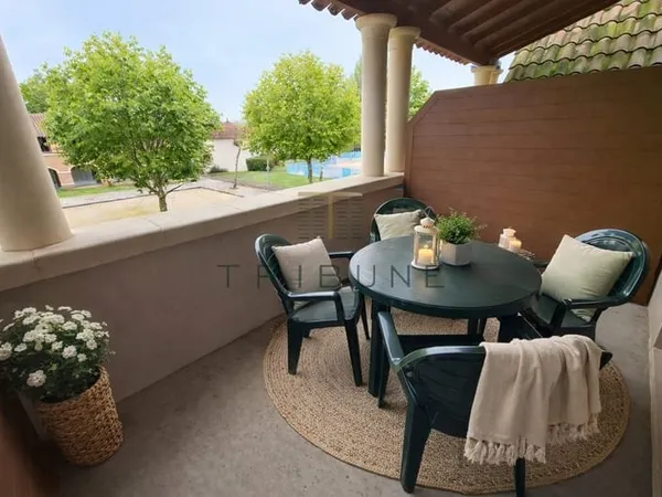 Appartement T2 de 30 m2 Balcon Résidence avec piscine