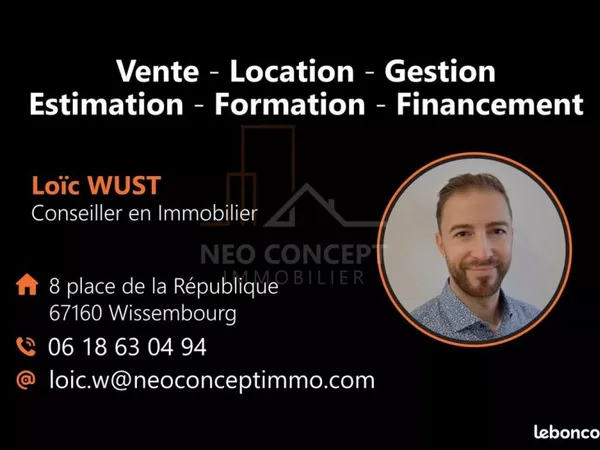 Terrain 1177 m² Wissembourg