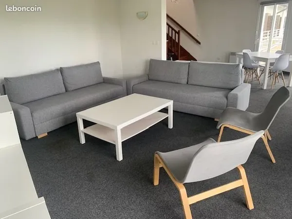 Rare - Beau T5 meublé 120 m² - 3 chambres - Saint-Malo