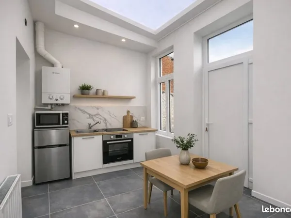 Maison T4 entièrement rénovée - Roubaix