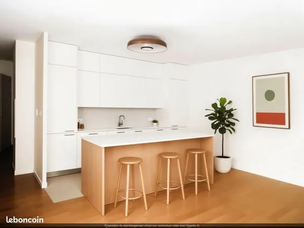 Appartement 3 pièces 62 m²