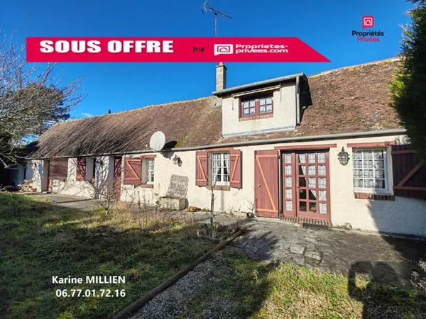 MARCILLY SUR EURE 27810 Maison individuelle et dépendance aménagée - Garage - Atelier - Terrain - 10