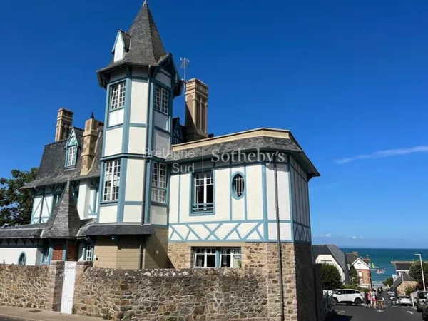 Pléneuf-Val-André, Côtes-d'Amor, Villa balnéaire plage à pied à