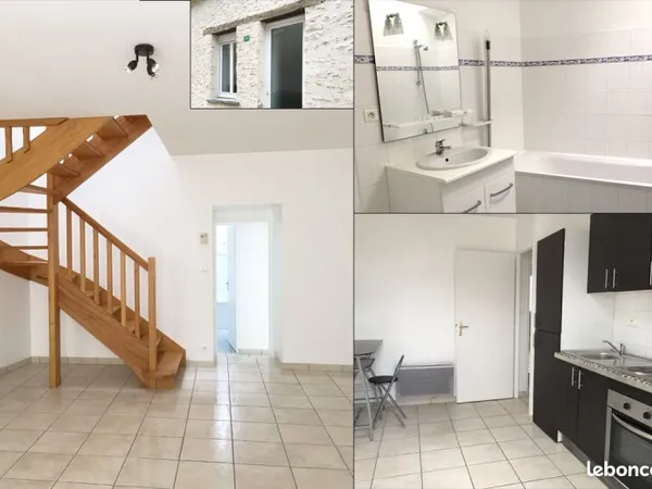 Maison en pierres apparentes rénovée - Bourg de Ligné - 76 m2 - 4 pièces (2 chambres)