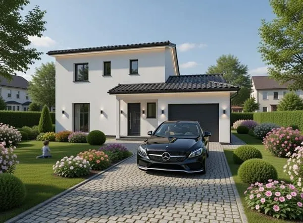 Projet de construction d'une maison 98 m² avec terrain à IGE (71)