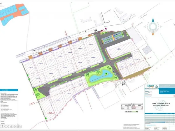 Terrain 364 m² Nouvelle Eglise