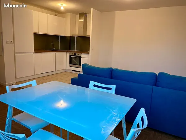 Superbe appartement T2 de 44 m², entièrement meublé, a 5 min de la gare