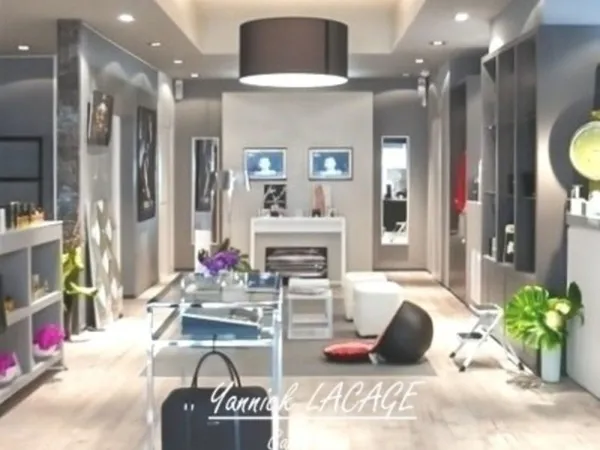 Magasin de vêtements 120 m²