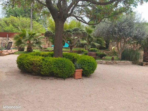 Chambre double 35m² dans Mas de caractère - Argilliers près Uzès