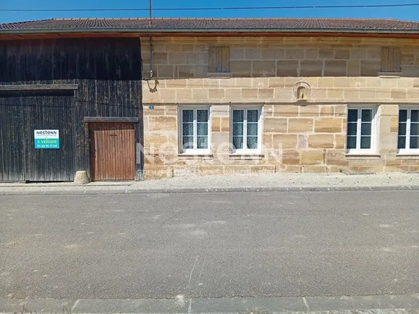 Exclusivité NESTENN Bar-le-Duc : Charmante ancienne ferme à VILLERS-LE-SEC, 4 pièces, 141 m² sur gra