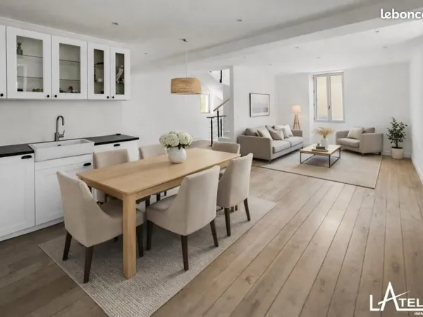 Duplex 3 pièces 100 m²