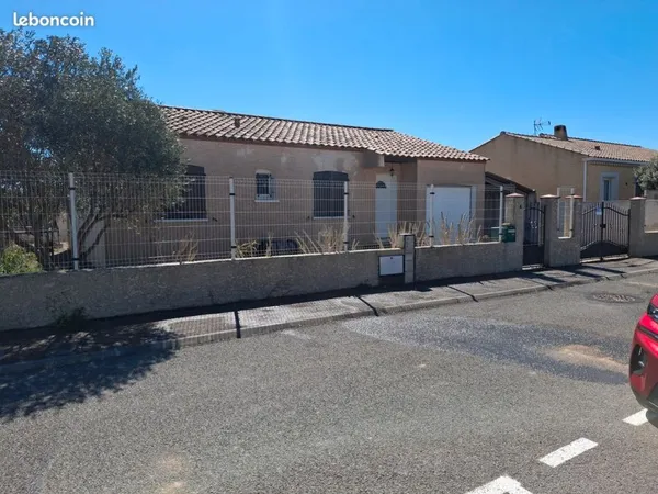 Maison 100m2 , terrain 450m2, piscine
