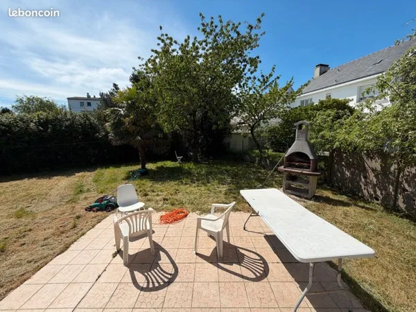 Maison 124 m2 , 6 chambres, terrain 595 m2