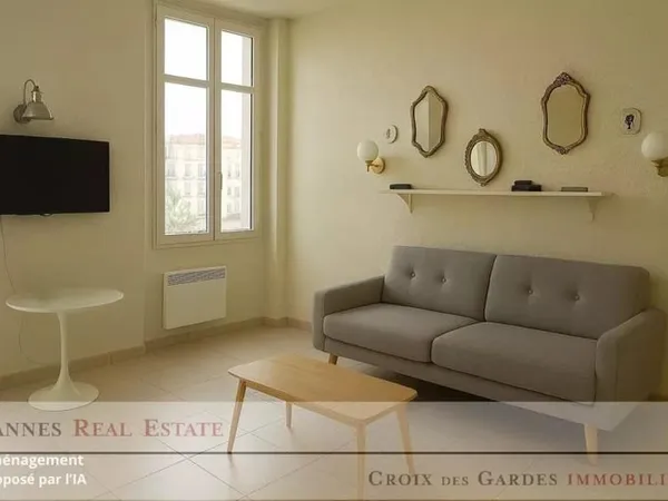 Cannes - Le Suquet- Studio rénové fort potentiel locatifterre