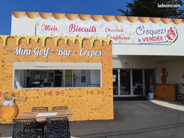 Complexe biscuiterie crêperie et mini-golf