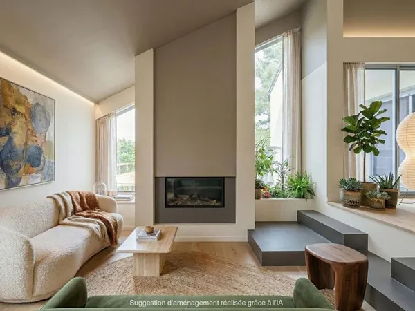 Maison d'architecte des années 80 avec vue imprenable