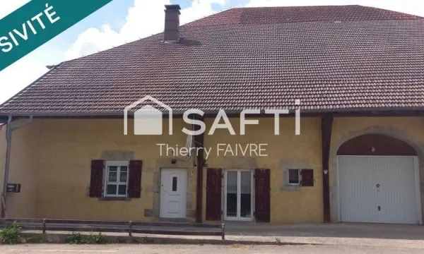 Maison pierre type ancienne ferme avec dépendances