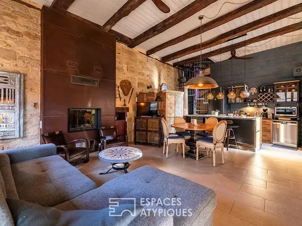 Sarlat centre historique Immeuble de deux appartements